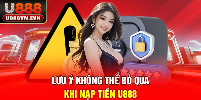 Nạp Tiền u888: Cách Thực Hiện Giao Dịch Nhanh Gọn, An Toàn Lưu ý không thể bỏ qua khi nạp tiền u888